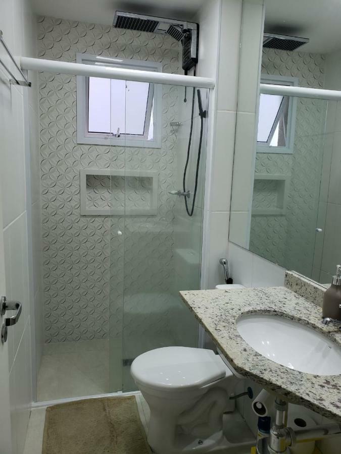 Ferienwohnung Apto Com Vista Para O Mar E Ampla Varanda Gourmet Guarujá Exterior foto