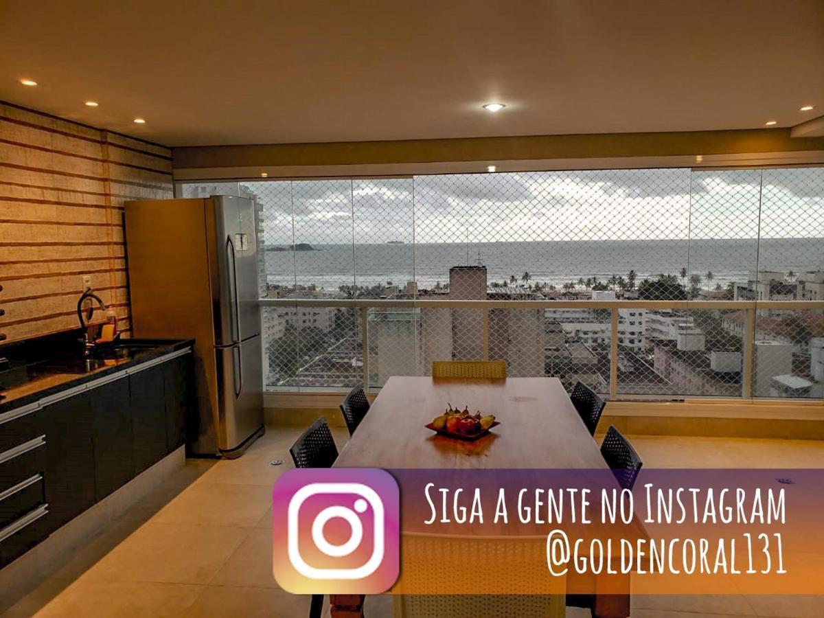 Ferienwohnung Apto Com Vista Para O Mar E Ampla Varanda Gourmet Guarujá Exterior foto