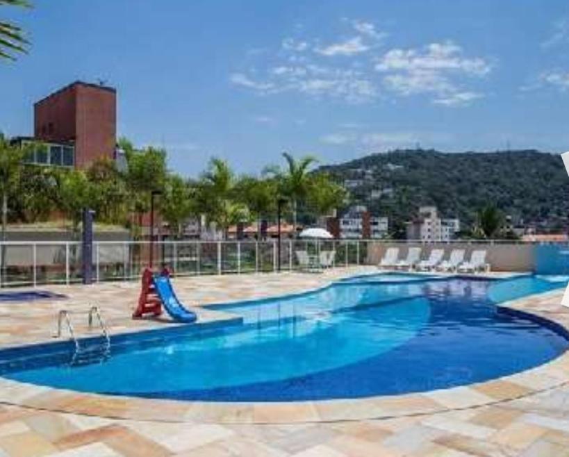 Ferienwohnung Apto Com Vista Para O Mar E Ampla Varanda Gourmet Guarujá Exterior foto